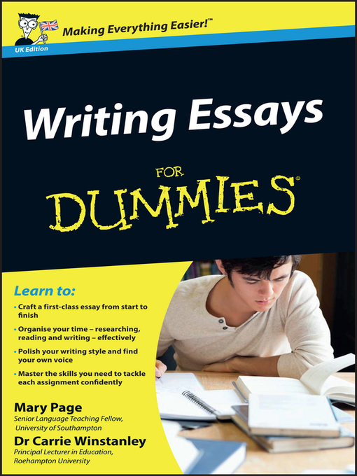 Title details for Writing Essays For Dummies by Mary Page - Available